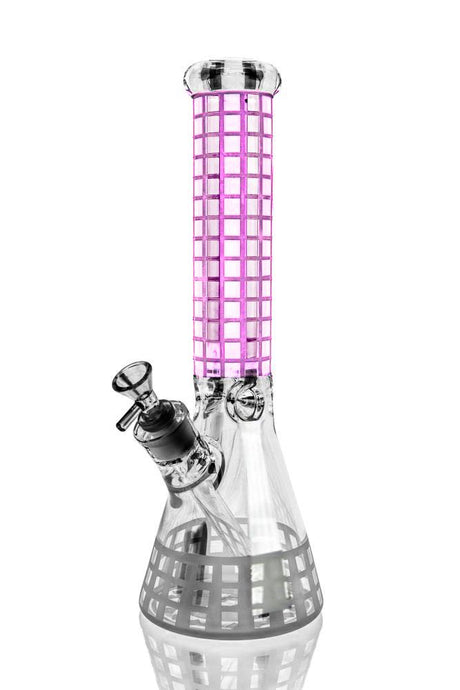 Block Party Etched Bong | CALIBEAR | Top of the Galaxy Smoke Shop.