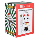 Hemper Lucky Money Cat Glass Water Pipe | 14mm F