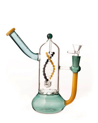 Thumbnail for Daze Glass Spinning DNA & Turbine Perc Bong