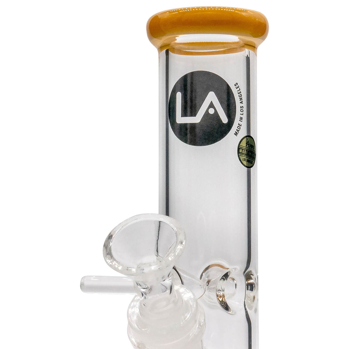 LA Pipes Straight Shooter 8" Bong (Various Colors)