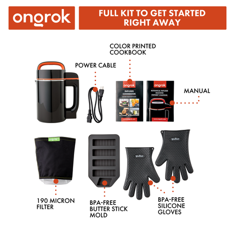 Ongrok Small Botanical Infuser Machine and Kit | Top of the Galaxy Smoke Shop.