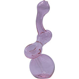 LA Pipes "Sherbub" Glass Sherlock 6" Bubbler Pipe (Various Colors)