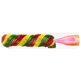 LA Pipes The "Rasta Twister" Chillum Pipe