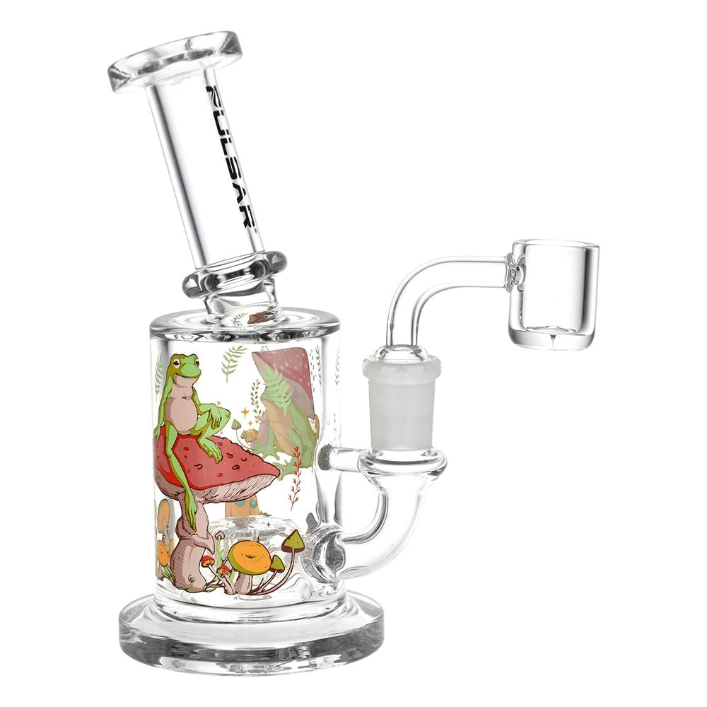 Pulsar Froggy Fun Guy Glass Dab Rig - 6.25" / 14mm F