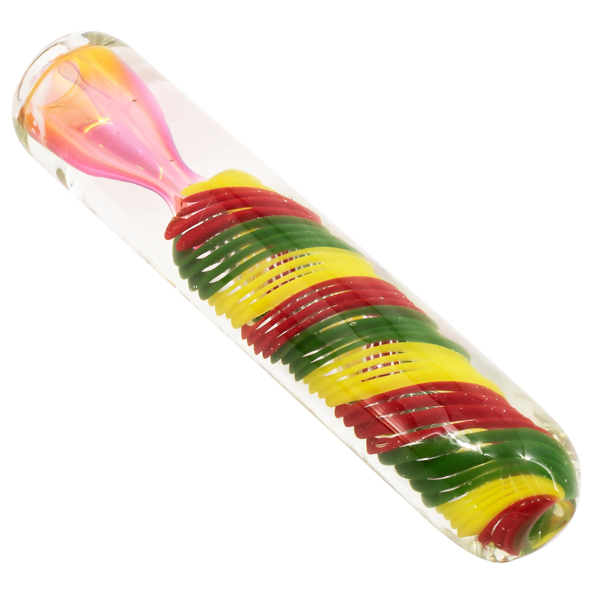 LA Pipes The "Rasta Twister" Chillum Pipe