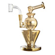 MJ Arsenal Gemini 6.5" Mini Dab Rig | Top of the Galaxy Smoke Shop.