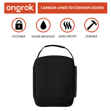 Ongrok Large Carbon-Lined Case with Combo Lock | Top of the Galaxy Smoke Shop.