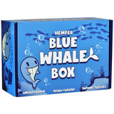 Hemper Blue Whale Glass Water Pipe - 6.25" / 14mm F