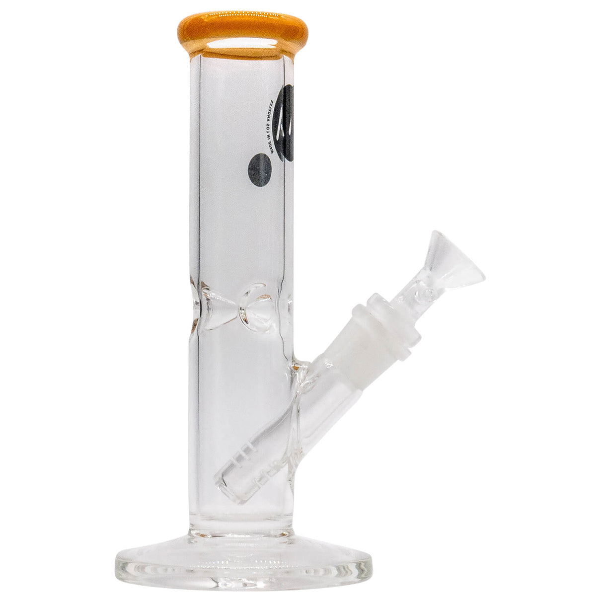 LA Pipes Straight Shooter 8" Bong (Various Colors)