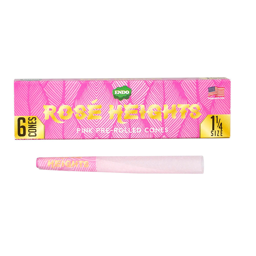 Endo Rose Heights Pink Pre-Rolled Cones (24 Count)