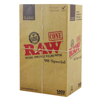 Thumbnail for RAW Classic 98 Special Cones (1400 Count)