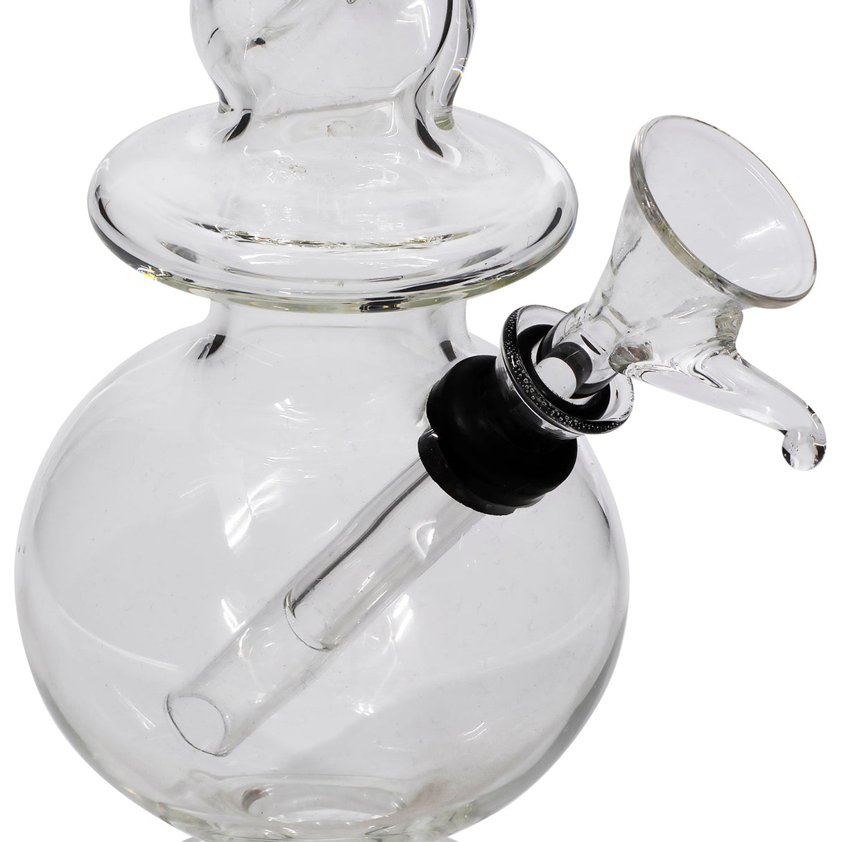 LA Pipes "The Typhoon Twister" Glass Bong (Various Colors)