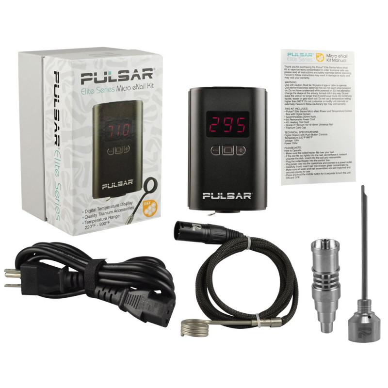 Pulsar Elite Series Micro eNail Kit w/ Carb Cap