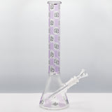 Cirrus Glass Lavender Beaker Bong