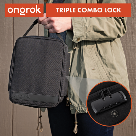 Ongrok Large Carbon-Lined Case with Combo Lock | Top of the Galaxy Smoke Shop.