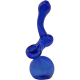 LA Pipes "Sherbub" Glass Sherlock 6" Bubbler Pipe (Various Colors)