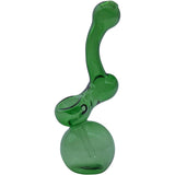 LA Pipes "Sherbub" Glass Sherlock 6" Bubbler Pipe (Various Colors)