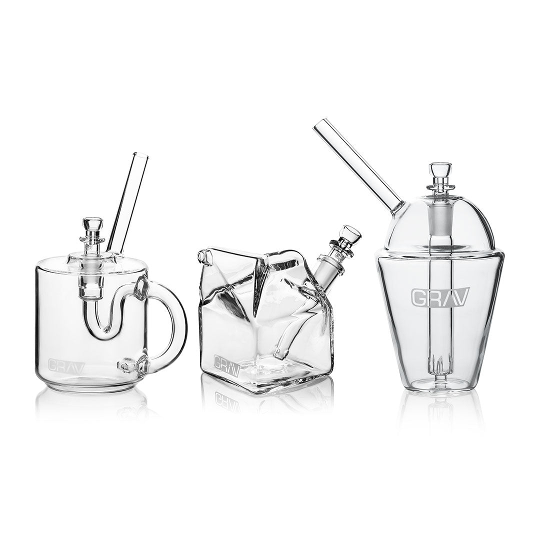 GRAV® Sip Series Clear Bundle | Top of the Galaxy Smoke Shop.