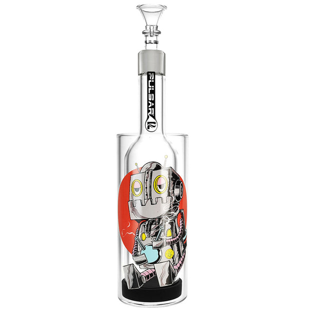 Pulsar Dope Bot Gravity Water Pipe - 11.5"/19mm F | Top of the Galaxy Smoke Shop.