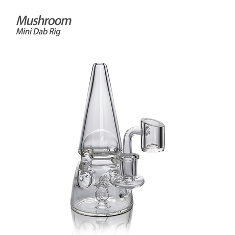 Waxmaid 5.71‘’ Mushroom Mini Dab Rig | Top of the Galaxy Smoke Shop.