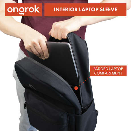 Ongrok Carbon-Lined Backpack Smell Proof | Top of the Galaxy Smoke Shop.