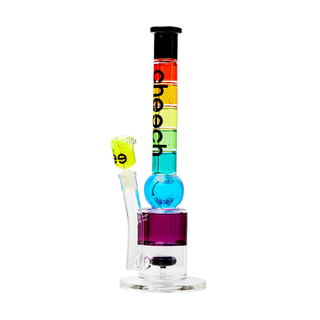 Cheech Glass 18" Rainbow Glycerin Water Pipe