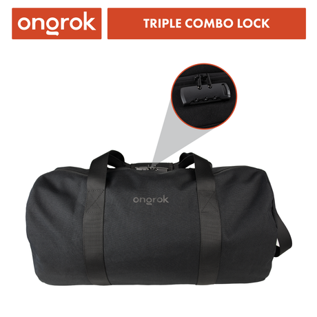 Ongrok Carbon-Lined Smell Proof Duffle Bag | Top of the Galaxy Smoke Shop.