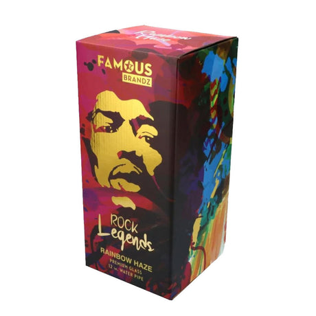 Rock Legends Jimi Rainbow Haze Water Pipe | Top of the Galaxy Smoke Shop.