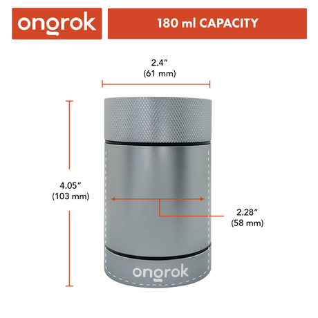 Ongrok Aluminum Metal Storage Jar | Top of the Galaxy Smoke Shop.