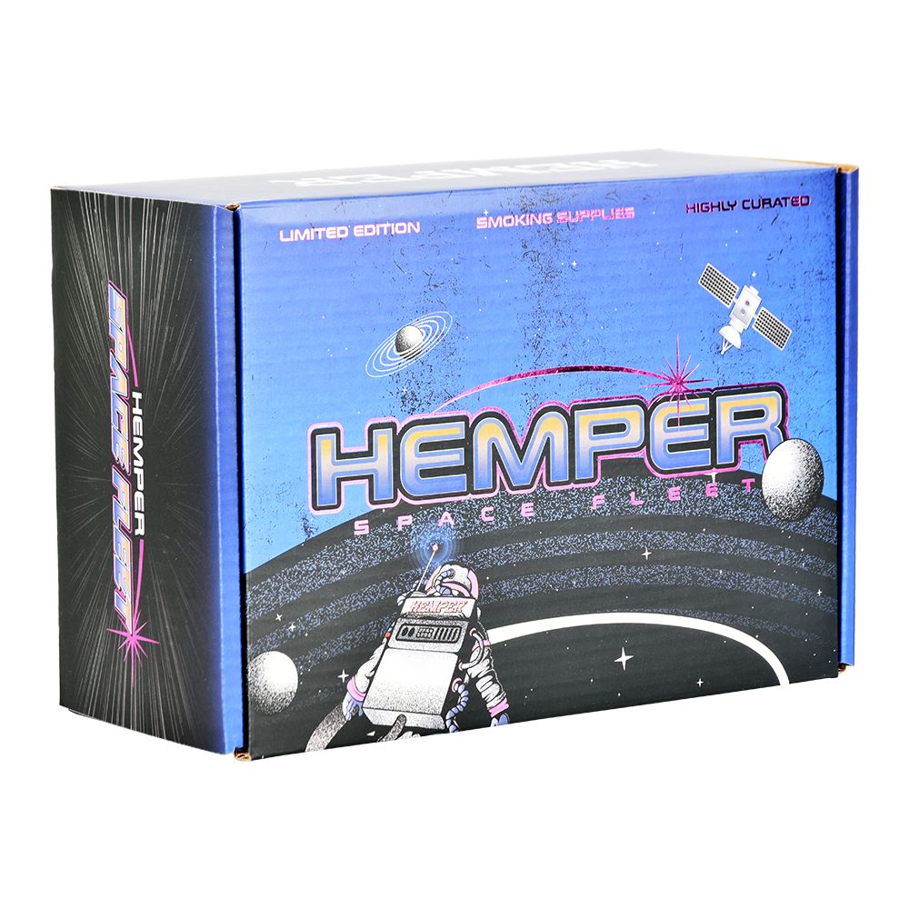 Hemper Space Fleet Glass Water Pipe - 6" / 14mm F