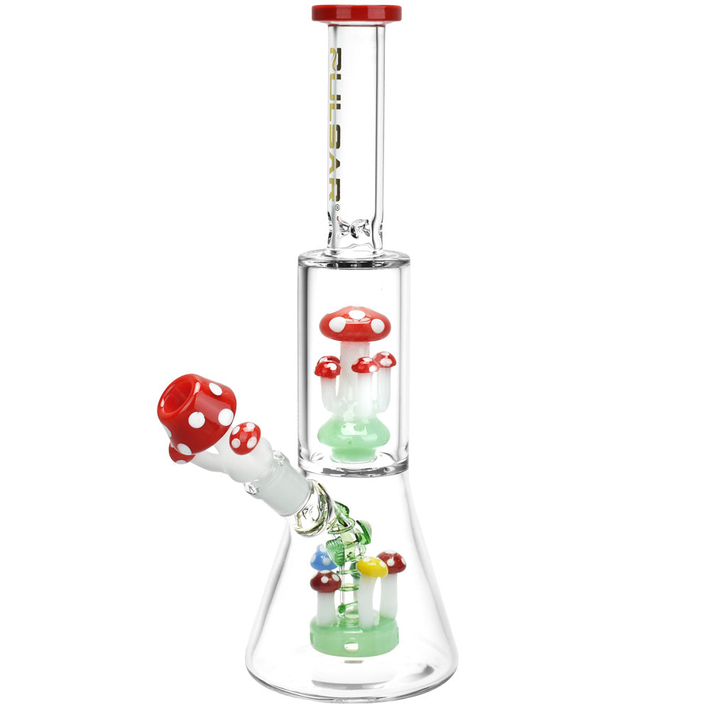 Pulsar Shroom Life 11.75” Beaker Bong