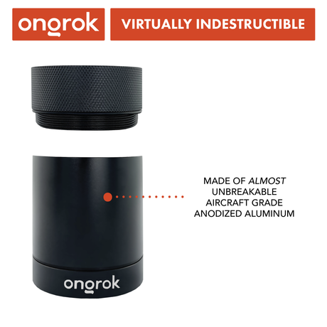 Ongrok Aluminum Metal Storage Jar | Top of the Galaxy Smoke Shop.