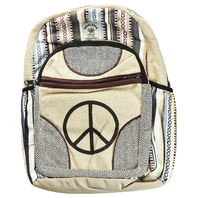 ThreadHeads Himalayan Hemp Simple Peace Backpack | Top of the Galaxy Smoke Shop.