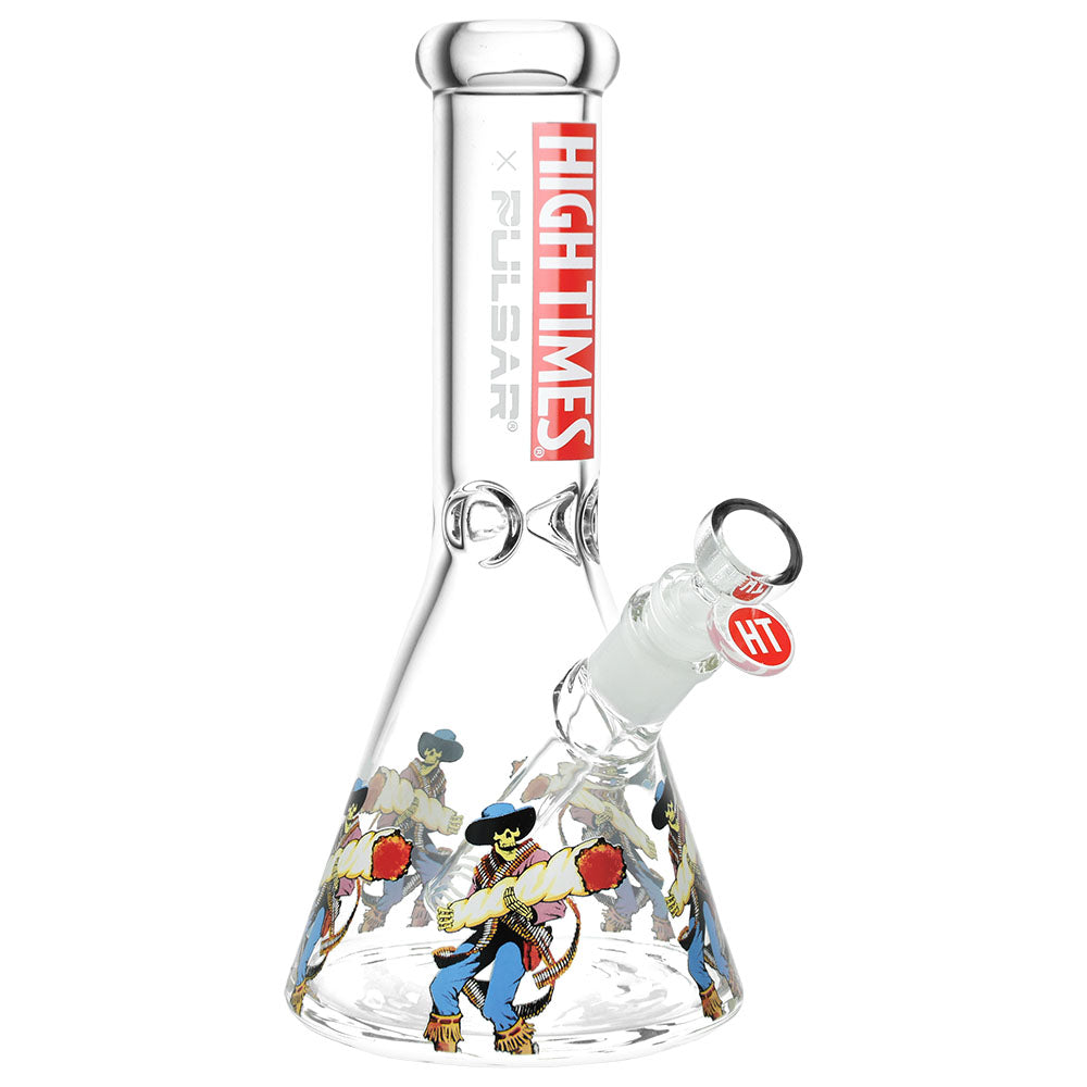 High Times x Pulsar Cowboy Beaker 10.5" Bong