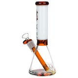 Pulsar Halloween Scene Beaker Water Pipe - 9.5" / 14mm F