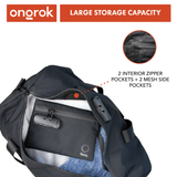 Ongrok Carbon-Lined Smell Proof Duffle Bag