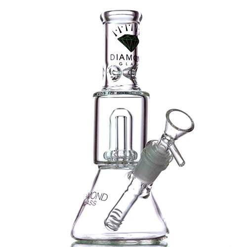 Diamond Glass 8" Beaker Bong