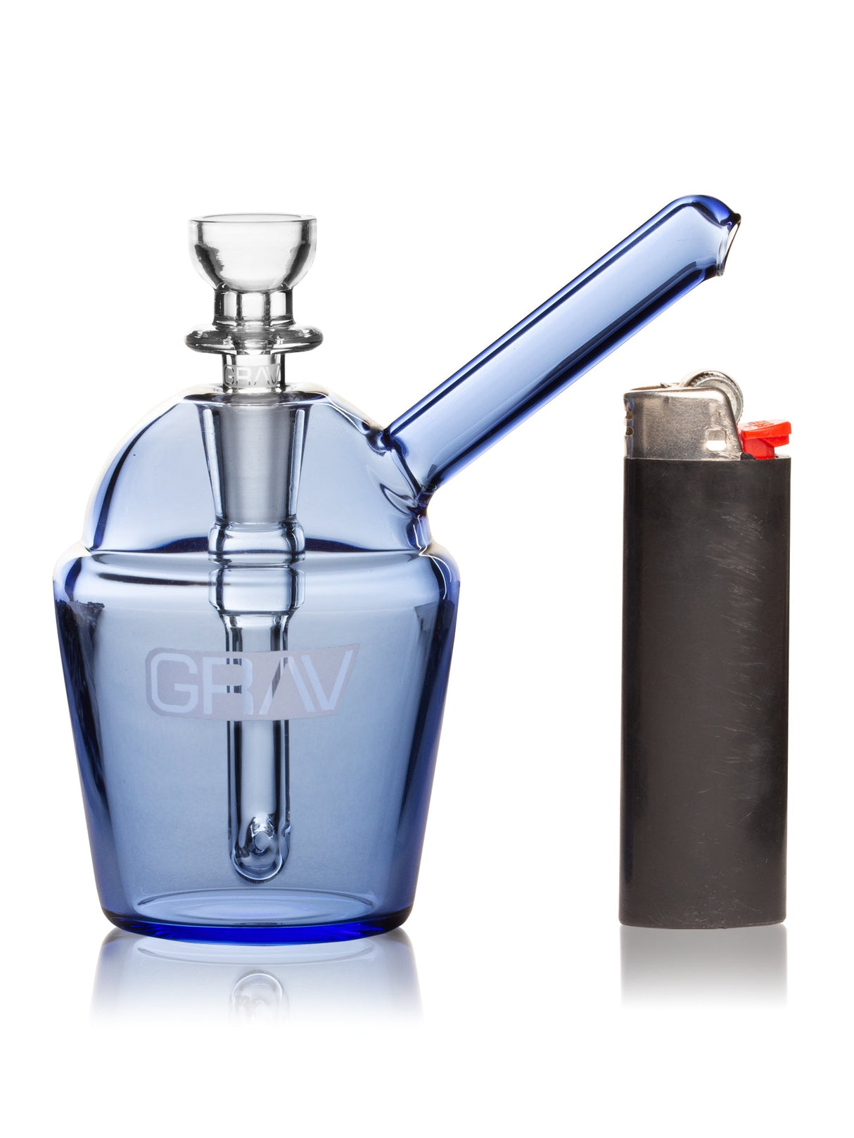 GRAV® Slush Cup Pocket Bubbler (Clear) | Top of the Galaxy Smoke Shop.