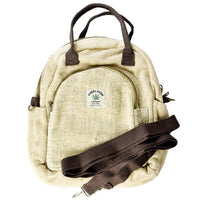 Thumbnail for ThreadHeads Hemp Convertible Mini Backpack