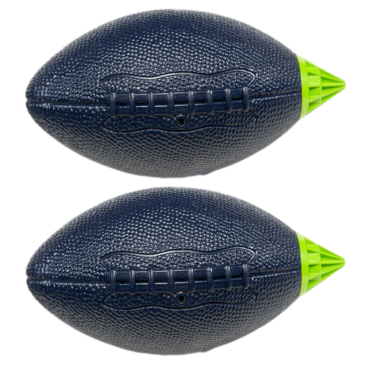 Authentic 2pk PowerHitter Football Blue & Green (2 Count)