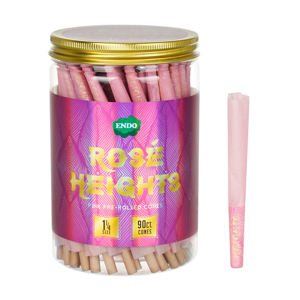Endo Rose Heights Pink Pre-Rolled Cones (90 Count)