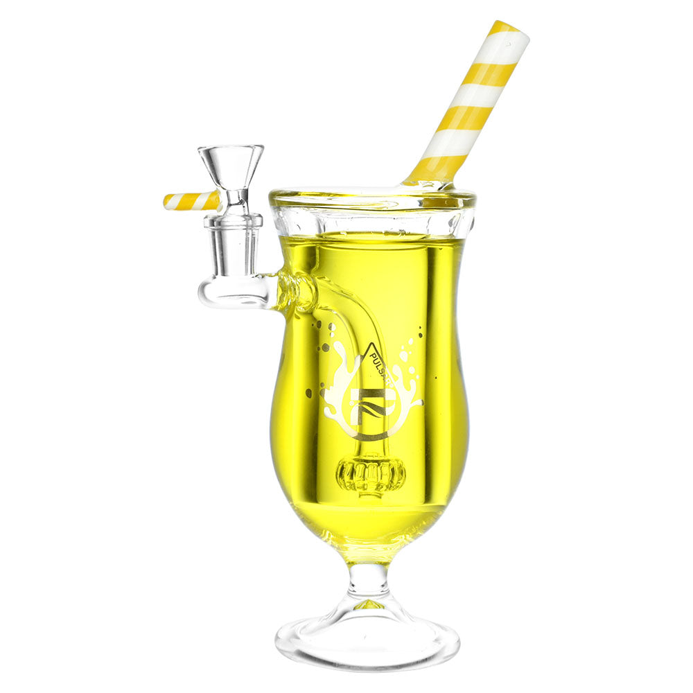 Pulsar Mocktail Glycerin Water Pipe | 9" | 14mm F