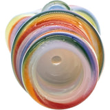 LA Pipes "Rainbow Tornado" Chillum Pipe