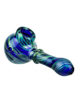 Stratus Glass HandPipe "Oil In Water" With BIS