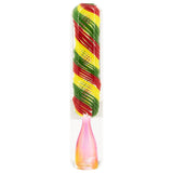 LA Pipes The "Rasta Twister" Chillum Pipe