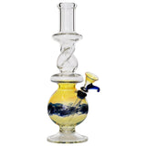 LA Pipes "The Typhoon Twister" Glass Bong (Various Colors)