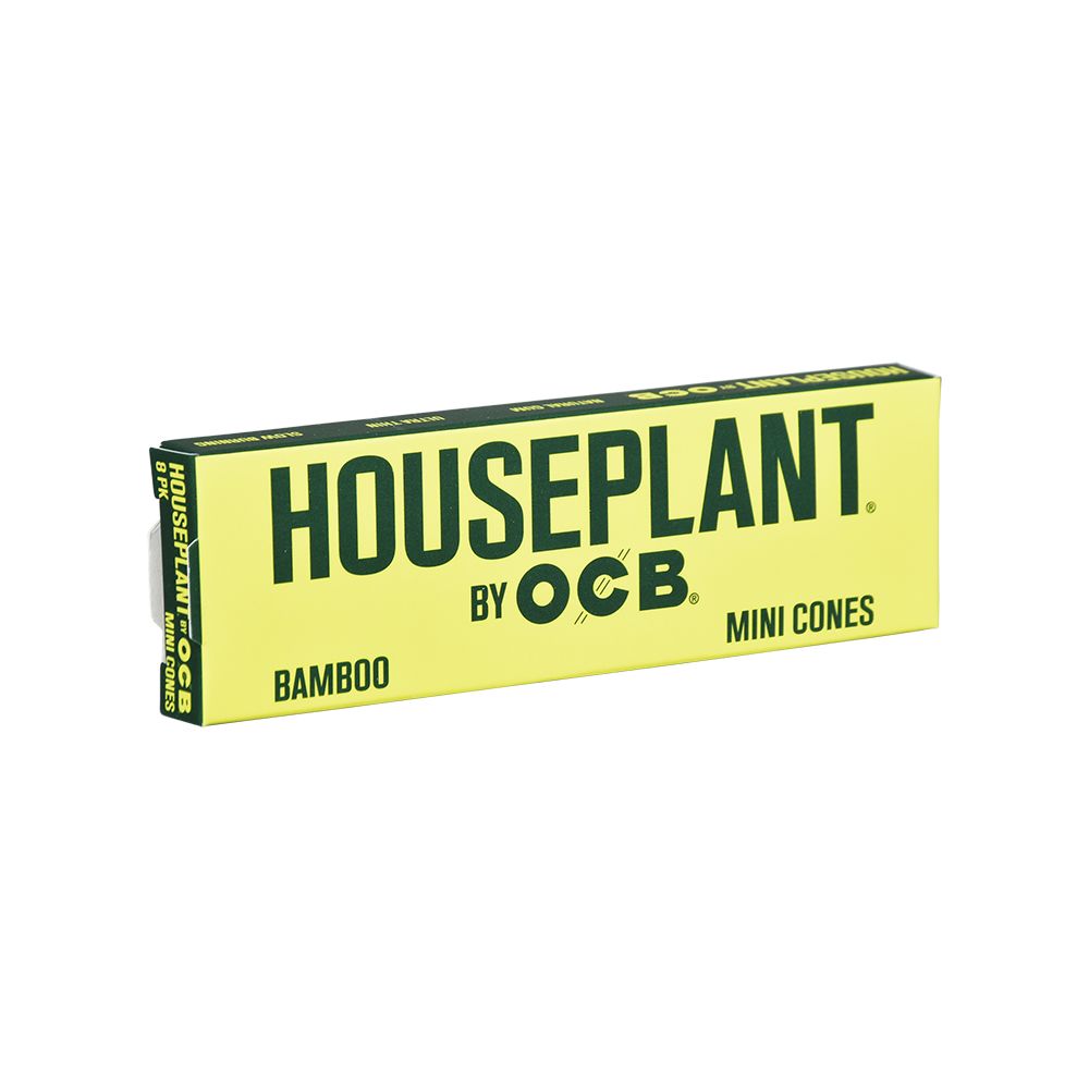 32CT DISPLAY - Houseplant by OCB Cones - Bamboo / 8pc / Mini