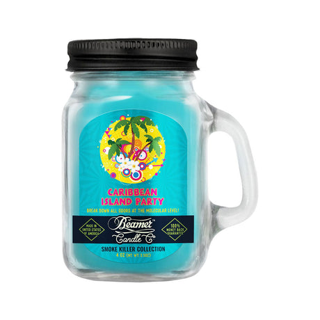 Beamer Candle Co. Mason Jar Candle | Caribbean Island Party