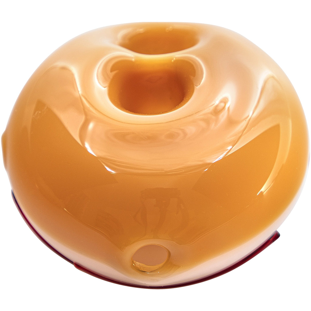 LA Pipes "Frosted Donut" Glass Pipe