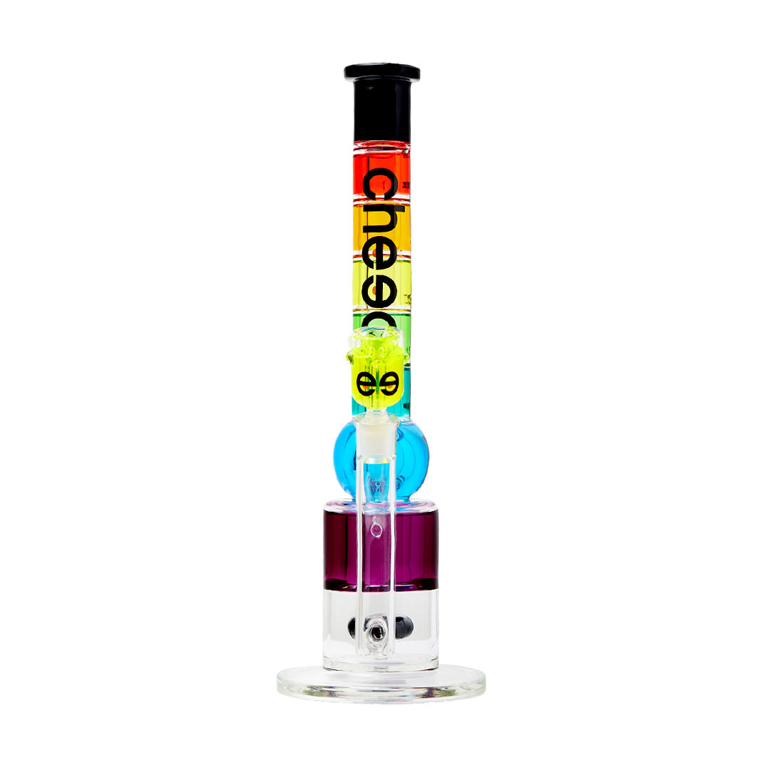 Cheech Glass 18" Rainbow Glycerin Water Pipe